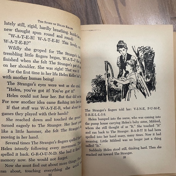 Vintage (1958) "The Story of Helen Keller" Paperback Book - Picture 6 of 7